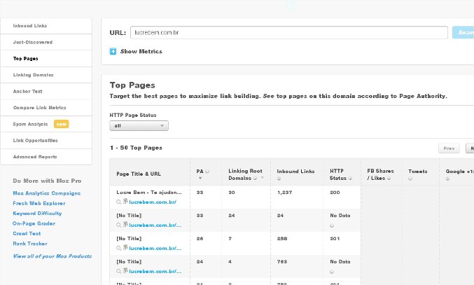 open site explorer