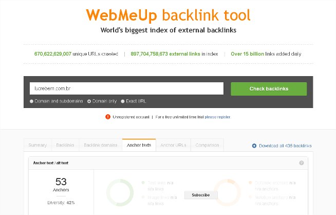 webmeup screenshot 2