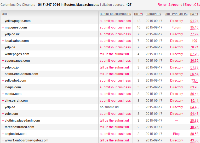 whitespark screenshot 3
