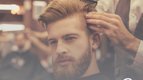 Corte de cabelo e barba masculino