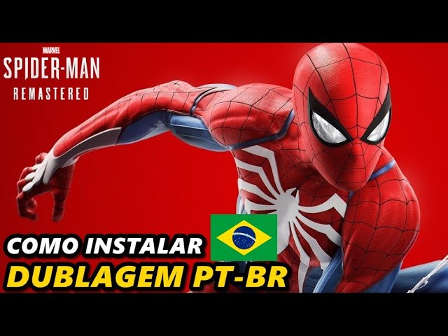 Spiderman remastered pc português brasileiro